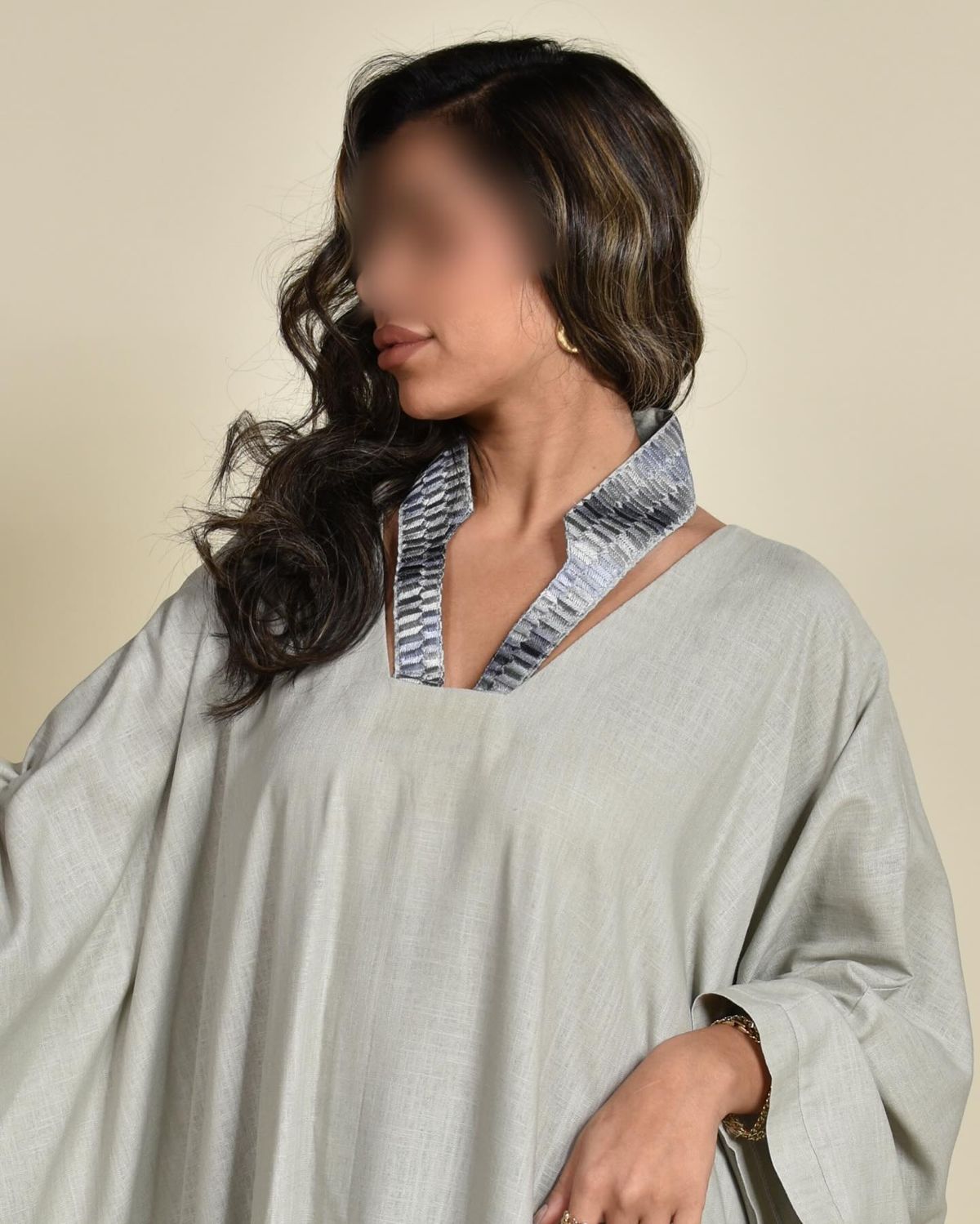 Fringe kaftan