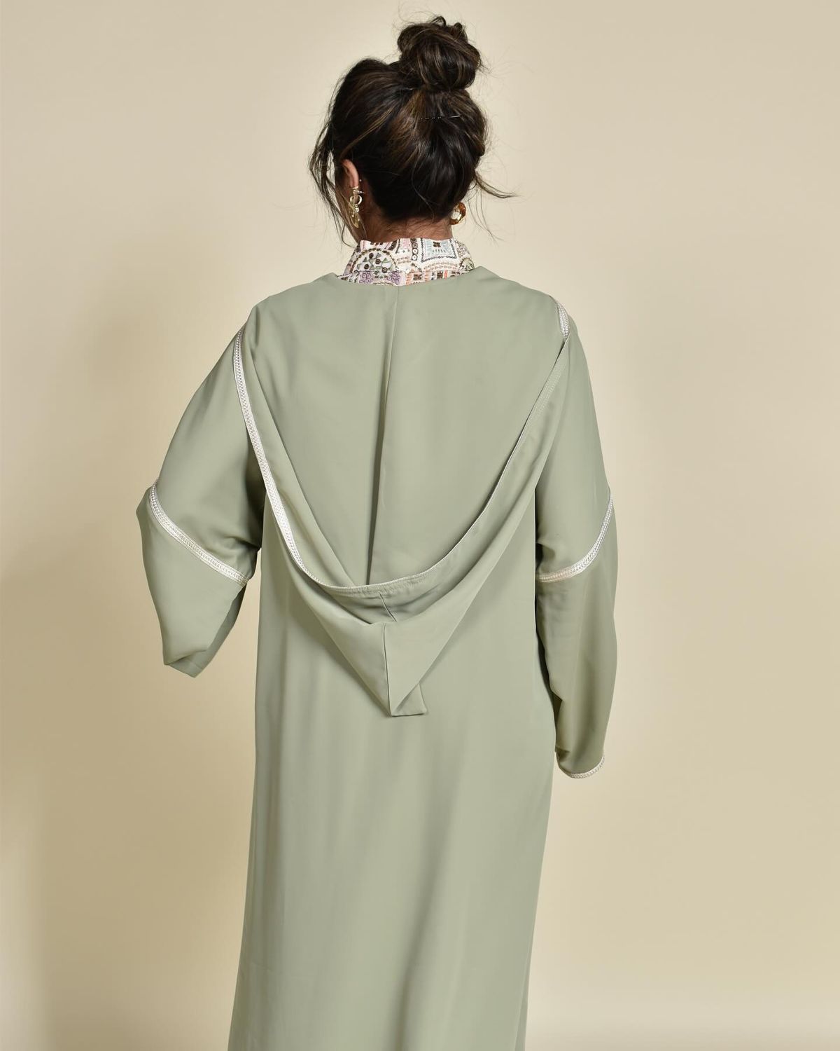 Hooded kaftan