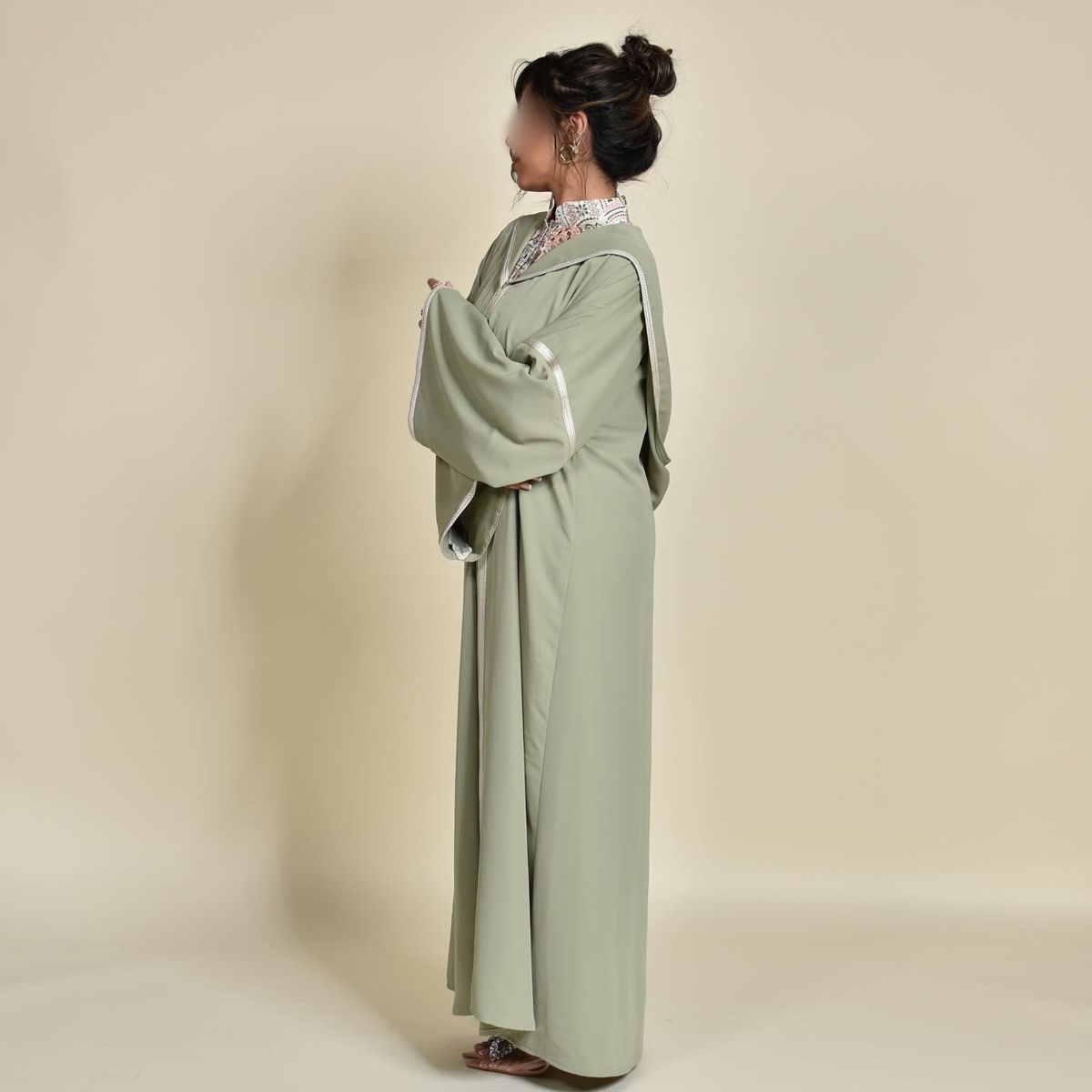 Hooded kaftan