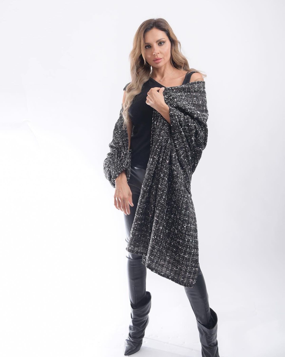 Tweed cape